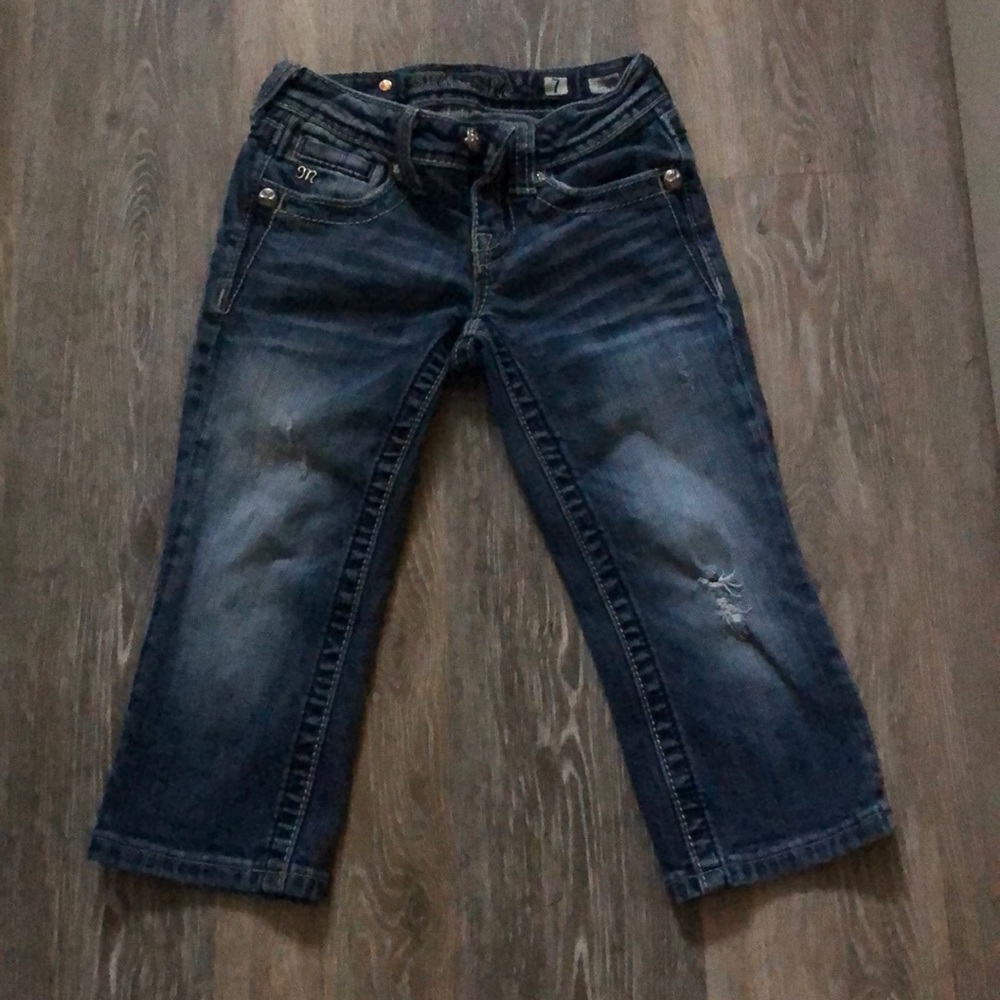 Miss me girls size 7 capris